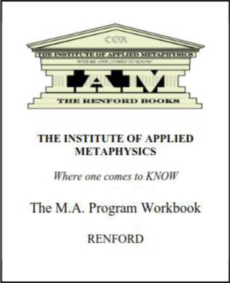 Institute of Applied Metaphysics MA Program Work Book
